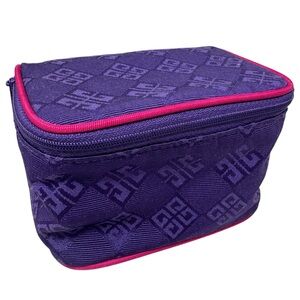 Givenchy Vintage Cosmetic Bag Pouch with Mirror